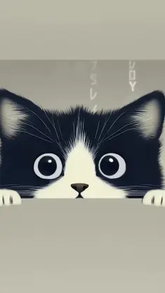 دانلود والپیپر متحرک بچه گربه کنجکاو Curious Kitten