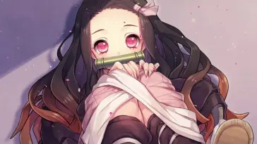 دانلود والپیپر متحرک نزوکو کامادو دیمون اسلیر Nezuko Kamado Demon Slayer