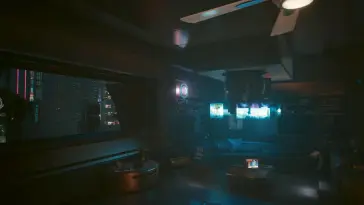 دانلود والپیپر متحرک آپارتمان سایبرپانک Cyberpunk 2077 Apartment