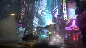 دانلود والپیپر متحرک شهر نئونی سایبرپانک Cyberpunk Neon City