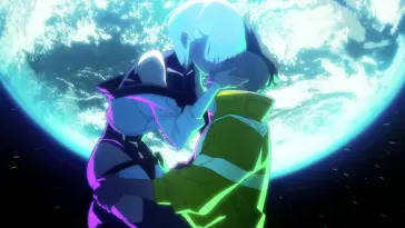 دانلود والپیپر متحرک سایبرپانک ادجرانرز Cyberpunk: Edgerunners – عشق نئون Neon Romance