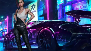 دانلود والپیپر متحرک مکلارن پی‌وان سایبرپانک McLaren P1 Cyberpunk