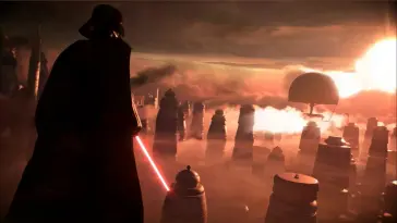 دانلود والپیپر متحرک آناکین اسکای‌واکر در تاریکی (جنگ ستارگان Star Wars)