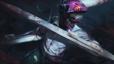 دانلود والپیپر متحرک دنی شیطانی Denji Devil از چینساومن Chainsaw Man