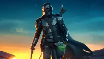 دانلود والپیپر متحرک ماندالورین The Mandalorian - دین جرین Din Djarin و یودا Yoda