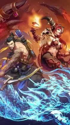 دانلود والپیپر متحرک اژدهایِ نکسوس Dragons of the Nexus