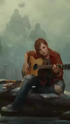 دانلود والپیپر متحرک الی Ellie از The Last of Us