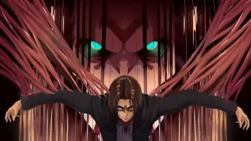 دانلود والپیپر متحرک خشم تایتان ارن Attack on Titan Eren Titan Rampage