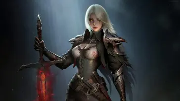 دانلود والپیپر متحرک جنگجوی زن فانتزی Fantasy Women Warrior