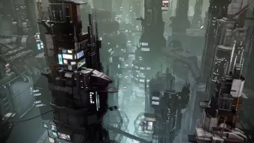 دانلود والپیپر متحرک شهر متروپلیس آینده Future Metropolis