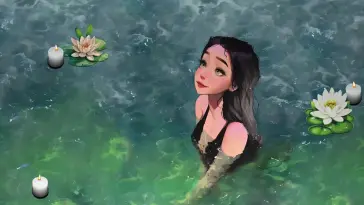 دانلود والپیپر متحرک انتزاعی گم‌شده در رویاهای مایع