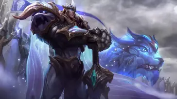 دانلود والپیپر متحرک گارن League of Legends God-King Garen