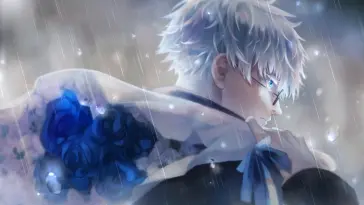 دانلود والپیپر متحرک گوجو مو سفید Gojo White Hair (جوجوتسو کایزن Jujutsu Kaisen)