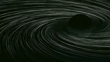 دانلود والپیپر متحرک سیاه‌چاله جاذبه Gravity's Black Hole