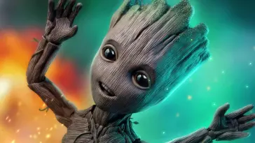 دانلود والپیپر متحرک گروت Groot (نگهبانان کهکشان Guardians of the Galaxy)