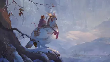 دانلود والپیپر متحرک گاردینز آو دا وینتر فورست Guardians Winter Forest