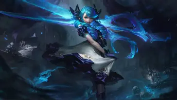 دانلود والپیپر متحرک بازی گوئن League of Legends Gwen