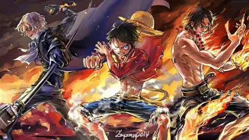 دانلود والپیپر متحرک قهرمانان گرند لاین Grand Line از وان‌پیس One Piece