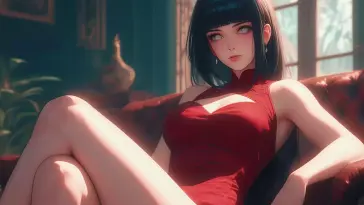 دانلود والپیپر متحرک هیناتا هیوگا ناروتو Hinata Hyuga Naruto
