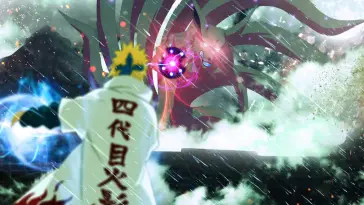 دانلود والپیپر متحرک میناتو نامیکازه هوکاگی ناروتو Minato Namikaze Naruto