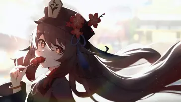 دانلود والپیپر متحرک هو‌تائو Hu Tao از گنشین ایمپکت Genshin Impact