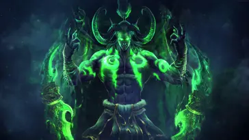 دانلود والپیپر متحرک ایلیدان استورم‌ریج وارکرفت Illidan Stormrage Warcraft