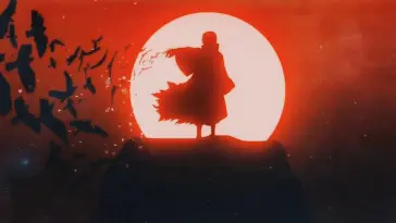 دانلود والپیپر متحرک ایتاچی اوچیها Itachi در برابر ماه از Naruto