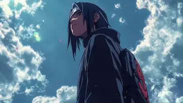 دانلود والپیپر متحرک ایتاچی اوچیها در روز آفتابی ناروتو Itachi Uchiha Sunny Day Naruto