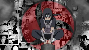 دانلود والپیپر متحرک ایتاچی اوچیها Itachi Uchiha کلاژ از ناروتو Naruto