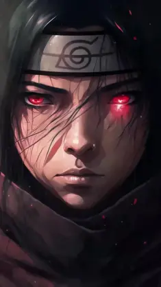 دانلود والپیپر متحرک ایتاچی اوچیها از Naruto