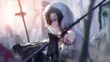 دانلود والپیپر متحرک ژاندارک آلتر فیت گرند اوردر Fate/Grand Order Jeanne d'Arc Alter