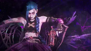 دانلود والپیپر متحرک جینکس آرکین Jinx Arcane