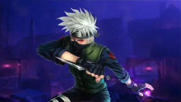 دانلود والپیپر متحرک کاکاشی حالت جنگی ناروتو Kakashi Battle Stance Naruto