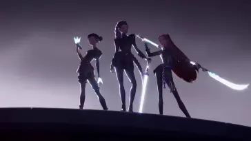 دانلود والپیپر متحرک شکارچیان شیطان کی‌پاپ K-Pop Demon Hunters