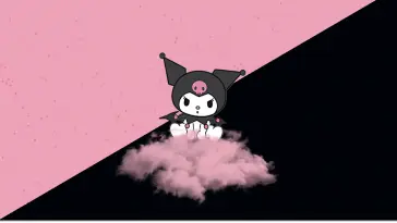 دانلود والپیپر متحرک کاراکتر کورومی Kuromi’s Cloudy Delight