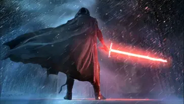 دانلود والپیپر متحرک فیلم جنگ ستارگان کایلو رن خشم یخ‌زده Star Wars