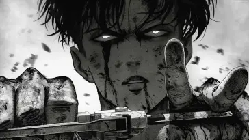 دانلود والپیپر متحرک انیمه لوی آکرمن Attack on Titan
