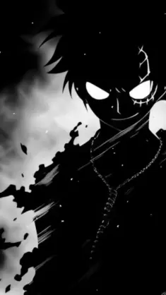 دانلود والپیپر متحرک لوفی تاریک از One Piece
