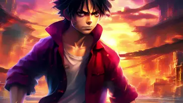 دانلود والپیپر متحرک لوفی پادشاه از One Piece