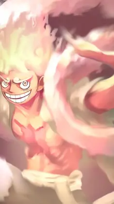 دانلود والپیپر متحرک لوفی در فرم نهایی Luffy Ultimate Form از One Piece