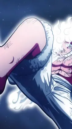 دانلود والپیپر متحرک وان پیس لوفی گیر ۵ One Piece Luffy Gear 5