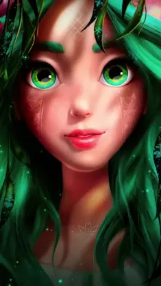 دانلود والپیپر متحرک ماکا در جنگل Mavka in the Forest
