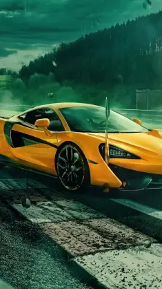دانلود والپیپر متحرک ماشین مکلارن ۵۷۰اس McLaren 570S