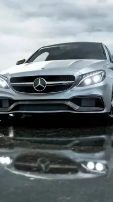 دانلود والپیپر متحرک مرسدس AMG C63 S در Forza Horizon 4