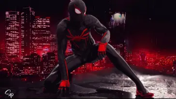 دانلود والپیپر متحرک مایلز مورالس نامه‌ای به نیویورک Miles Morales Letter to NYC
