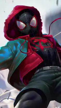 دانلود والپیپر متحرک مایلز موریلس Miles Morales: A New Generation – انیمیشن Spider-Man