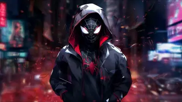 دانلود والپیپر متحرک مایلز مورالس از Spider-Man