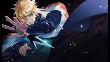 دانلود والپیپر متحرک میناتو نامیکازه Minato Namikaze از Naruto