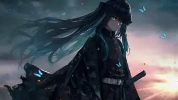 دانلود والپیپر متحرک محافظ مه: موایچیرو Muichiro از Demon Slayer