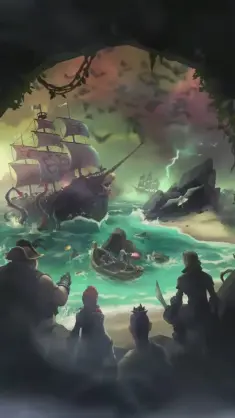 دانلود والپیپر متحرک سی آو ثیوز Sea of Thieves – راز جمجمه